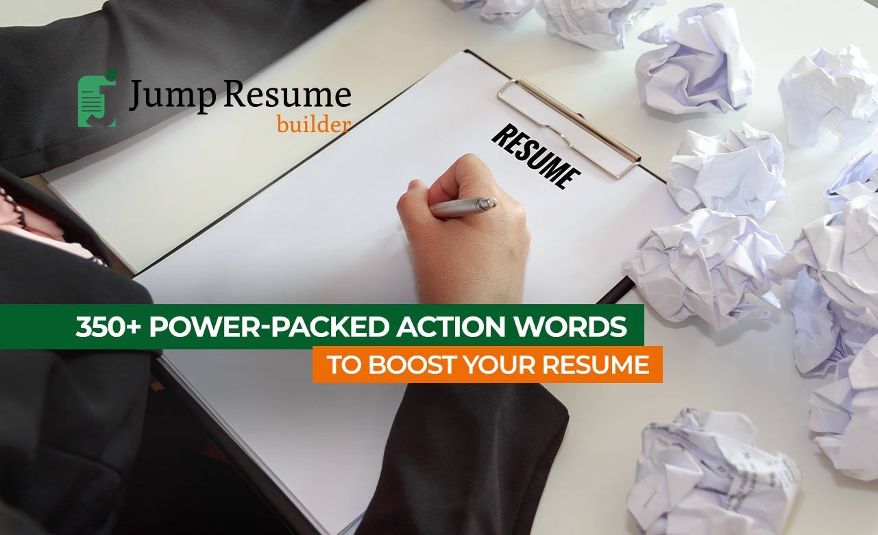 350+ Power-Packed Action Words to Boost Your Resume