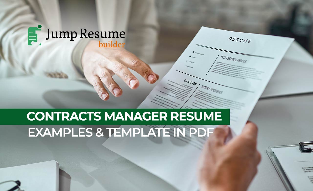 Contracts Manager Resume: All You Need to Know About