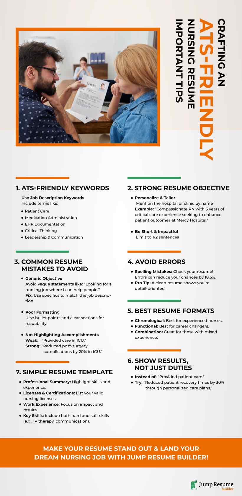 Nursing Resume Template (ATS-Friendly Format)
